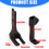 2 pièces professionnel 8B fer pied-de-biche Machine à-Noir 4