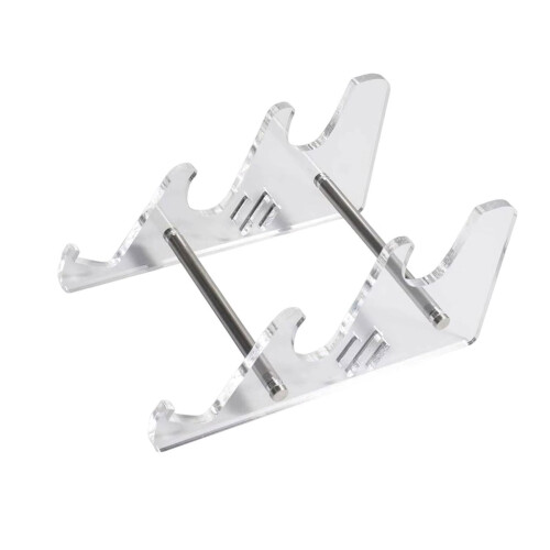 Acrylic Keyboard Display Stand Three Layer Clear Desk Tray Storage For Mechanical Keyboards
