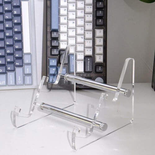 Acrylic Keyboard Display Holder Mechanical Keyboard Stand Memory Holder Ergonomic Accessory Single Layer 1