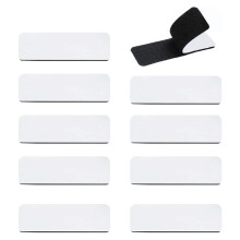 Superior Strength Self Adhesive Hook and Loop Fasteners, Easy to Use Mounting Tape for Home Office DIY Crafts (20 Sets)