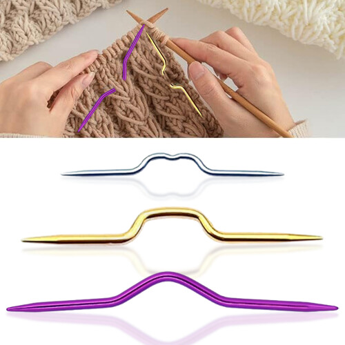 Professional Circular Knitting Needles, Precisely Sized Balanced, Easy Knitting, For Beginners To Advanced Crafters