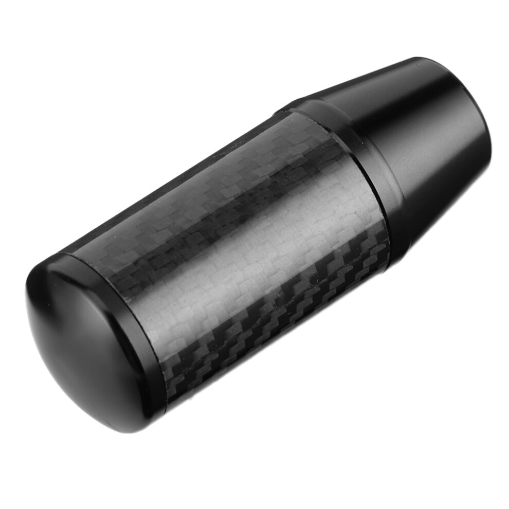 Metal Carbon Fiber Style Shift Knob For Manual Transmission Vehicles Black 6921379790979