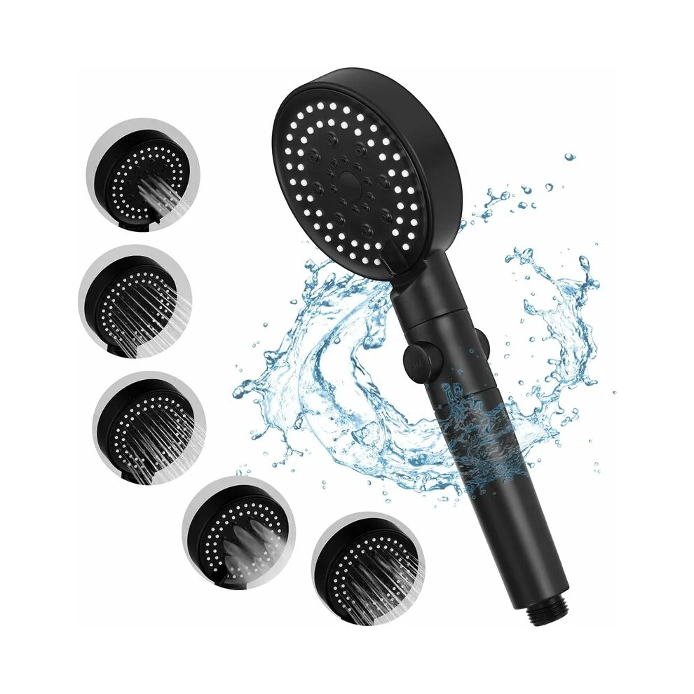 Efficient Water-Saving Shower Head with ABS Environmental Protection Material, Stainless Steel Hose, Ergonomic Design for All-Age Comfort, Easy Instal-image-OPC-PP8CYVC-NEW