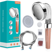 Transform Your Bathroom, Filtered Shower Head with High Pressure for a Refreshing Shower, ABS Eco-Friendly Material for a Sustainable Choice