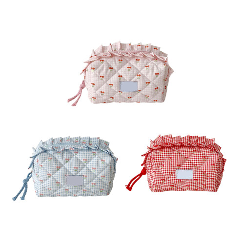 Multifunctional Storage Pouch Cosmetic Organizers With-Red 1