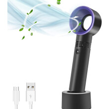 Kompakter Turbo-Handventilator, USB-C-Ladeanschluss für mehr Komfort, Hochgeschwindigkeitsmotor sorgt für sofortige Erfrischung für Outdoor-Fans
