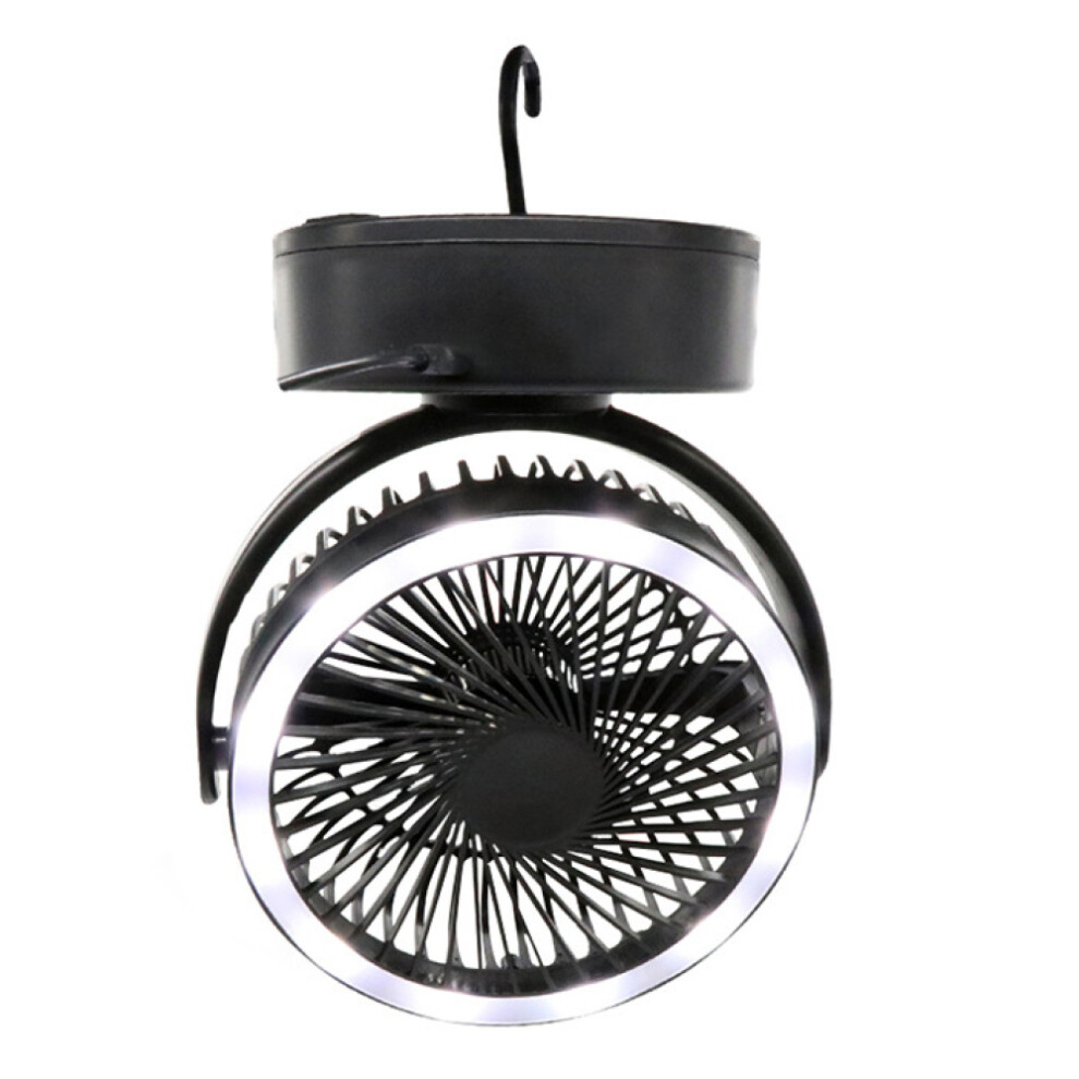 Battery Operated Camping Fan, Portable Desk Fan With Rechargeable 5000Mah Battery, 360Rotatable Personal Fan For Home Office Outdoor Camping, 9468298433572