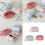 Construction étanche de polyester de sac cosmétique à-Rouge 3