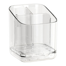 Moderne waterdichte tandenborstelhouders met-Transparant grijs