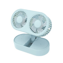 Portable Quiet Operation Desk Fan, Rechargeable USB Fan for Multi-Location Use, Adjustable Stand Fan Perfect for Home, Office, Camping