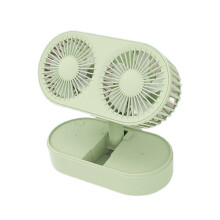 Portable Quiet Operation Desk Fan, Rechargeable USB Fan for Multi-Location Use, Adjustable Stand Fan Perfect for Home, Office, Camping