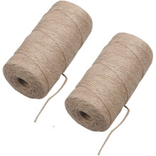 Hemp Twine String For Yard/Garden Projects, Decorative Wrapping Ensuring Biodegradable, Durable & Sturdy Use, Jute Twine Perfect For Arts And Crafts,