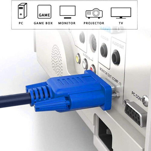 Καλώδιο διακόπτη KVM με υποδοχές USB και VGA, Σχεδιασμός 2σε1 για σύνδεση υπολογιστή με