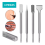 SDS Plus Chisel for Rotary Hammer, Impact Resistance Chisel Set for Concrete and Masonry Work, Tempered for Durability with Durable Construction, 2