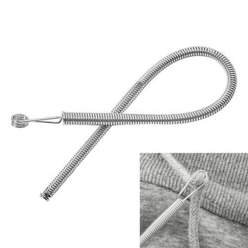 5Pcs Metal Spring Drawstring Threader Elastic Cord Insertion 1