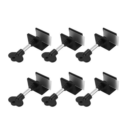 Adjustable Sliding Door Lock, Metal Structure Featuring Sliding Window Locks Technology with Security Window Lock Capabilities, Includes Buffer Pad 2