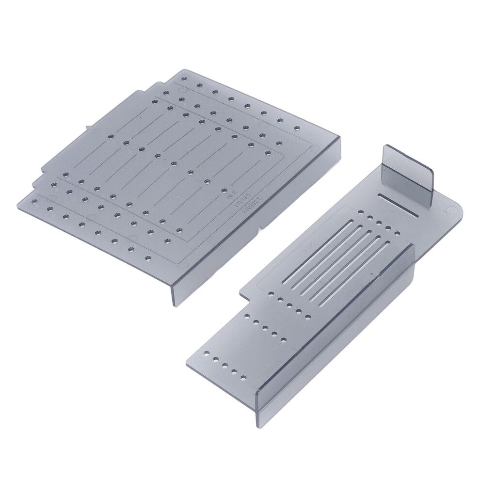 Easy And Accurate Installation Tool For Cabinet Hardware, Clear Measurement Lines Enable Precise Drilling And Accurate Hole Placement, Cabinet Door 9433291149454