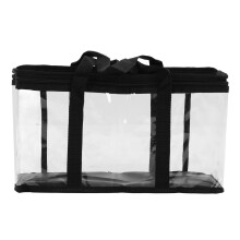Staubdichte Werkzeugaufbewahrungstasche mit vielseitigen Einsatzmöglichkeiten, transparentes Design aus PVC-Material, geräumiges Etui mit