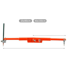 Compás de precisión para carpintería, compás de dibujo ajustable con ajuste mediante perilla moleteada, herramienta profesional de carpintería