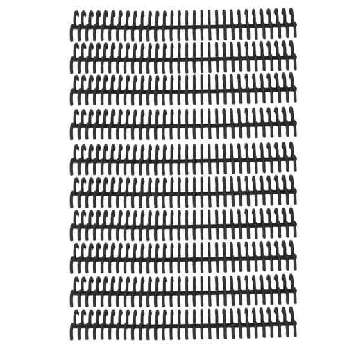 Plastic Binding Spine for Document Organization, Wear Resistant PP Plastic 30 Holes 22mm Inner Diameter Binding Combs, Reusable Loose Leaf Binding