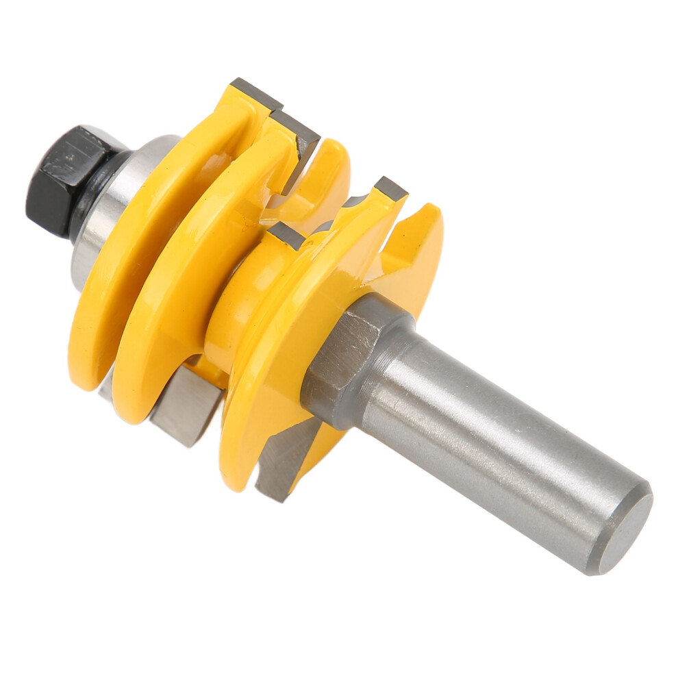 Router Bit Set For Woodworking Projects, Shaker Rail And Stile Router Bit Carbide Tipped With Smooth-Running Bearings, Precision Milling Cutters For 9128293330633