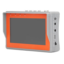 CCTV-tester met monitor, draagbare IP-cameratester voor de pols, 4,3 inch HD-videomonitortester, 2-in-1 analoge coaxiale AHD-video-ondersteuning,