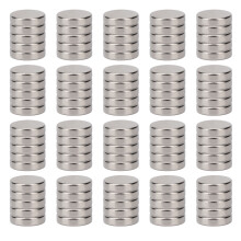 Små magneter til hobbybrug, Neodymmagnet med multifunktionel minimagnet og kraftig konstruktion, Runde magnetiske køleskabsmagneter til