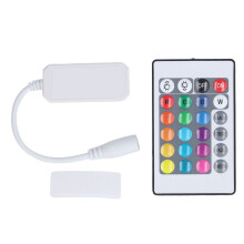 Modúl Rialaithe Solais atá ag Maolú do Chórais RGB, Rialaitheoir LED le Rialuithe Gile Soláthar Cumhachta Cobhsaí Oibriú Cianda Gan Sreang don