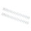 Binding Combs for Office and School, Comb Binding Spines 10mm 30 Hole Cuttable Wear Resistant PP Plastic Binding Comb, Loose Leaf Binding Comb for 4