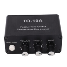 Preamplificatore stereo compatto per audio ad alta fedeltà, mini amplificatore per cuffie plug and play con alloggiamento interamente in metallo,
