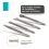Concrete Chisel with SDS Plus Shank, Versatile Use Chisel Set for Masonry Demolition and Scaling, Durable Construction with Tempered for Durability, 5