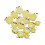 'Yellow Leather Pads 16 Pack  Flute Intonation' 1