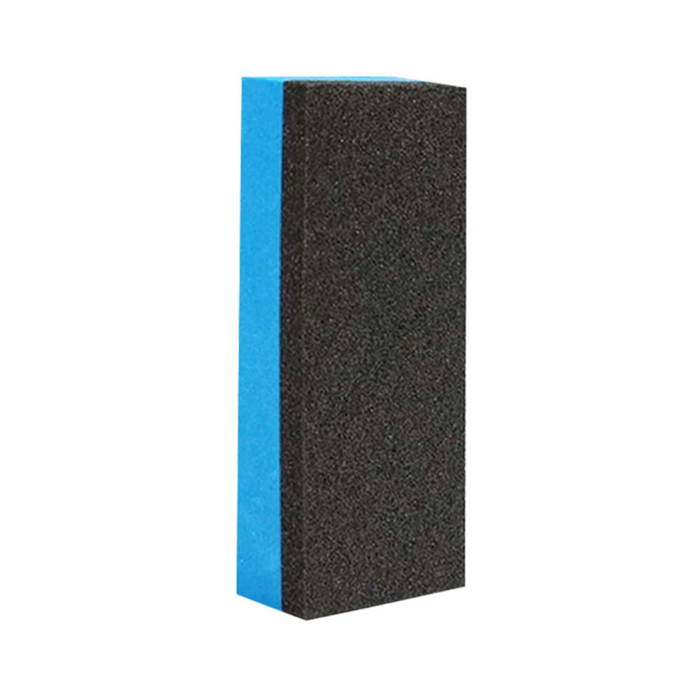 Powerful Cleaning Sponge (20 Pcs) Dualsided Scouring Sponge For Desks, Cars, Metal, And Glass Square Sponge Blue 9412369030313