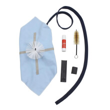 Complete Saxophone Cleaning Set 5Piece Saxophone Accessories Includes Brush Cleaning Cloth Grease Mouth for Saxophone Clarinet