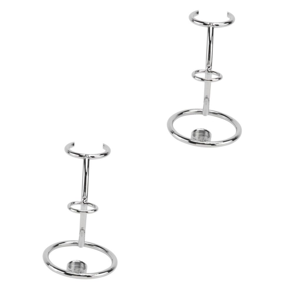 2 x Racks for Shaving Tools, Stand for Razor, Shaving Brush Stand, Shaving Brush Stand for Men, Razor Brush Holder, Storage Rack for Shaving Brushes