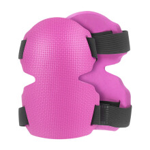Knee Pads for Work Knee Cushion Protector for Carpentry Gardening Tiling Rose Red