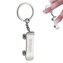 Finger Skateboard, Tiny Skateboards Keyring Mini Finger Toy Made of Alloy Gift for Children