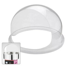 Commercial Cotton Candy Machine Cover 20.5Inch Acrylic Shield Dome Dust Cover Candy Floss Cover Only