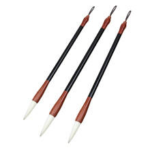 3Piece Chinese Calligraphy Brush Set, Quality Black Wolf and Sheep Hair Brushes for Drawing and Calligraphy, Suitable for Beginners