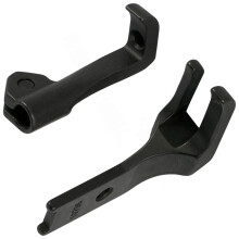2 pièces professionnel 8B fer pied-de-biche Machine à-Noir