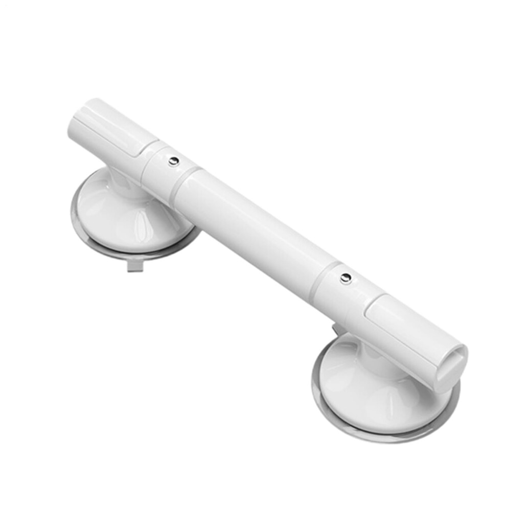 Shower Bar, Shower Support for Elderly  Assistive Bar for Handicap with Compact Handle  Support Rod for Shower Rails, White Bathtub, RA 35cm