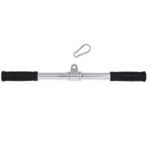 Straight Rod for Workout Stainless Steel Strength Training Rod Heavy Duty Fitness Bar for Chest Shoulders Arms Back