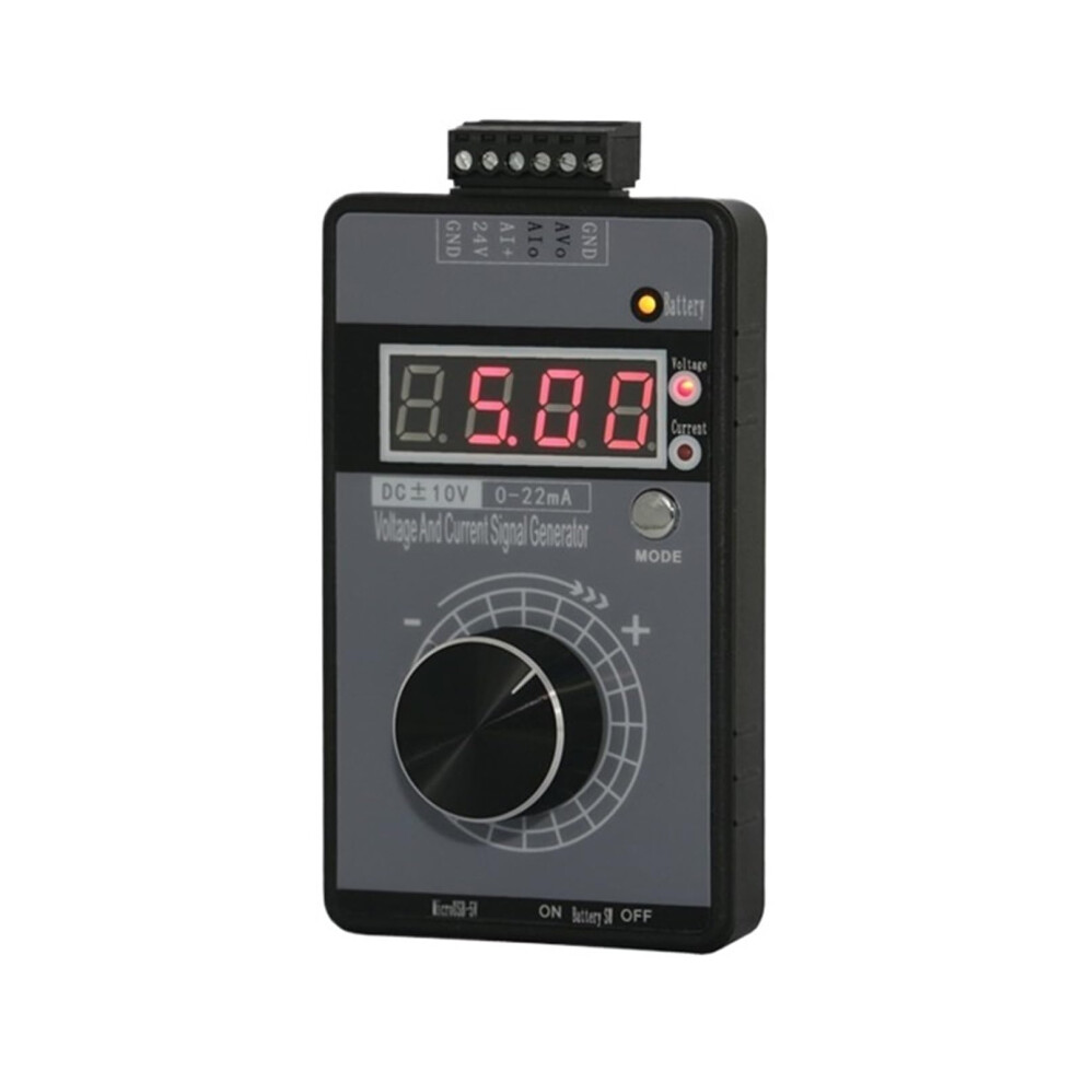 420Ma 010V 05V Signal Generator For Transmitter, Adjustable Voltage Current Simulator, 0.01 Adjustment, Sink Source 9365049853187