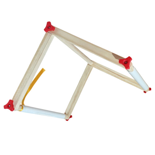 Height Customizable Sewing Frame Solid Wood-Upgrade plastic