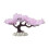 Snowflake Pine Tree Aquarium Ornament-389 06 54 fork pink 1