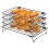 Support de refroidissement empilable à 4 couches, base 1