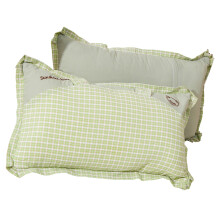 Housse d'oreiller en coton pour enfants, 2 pièces,-Vert