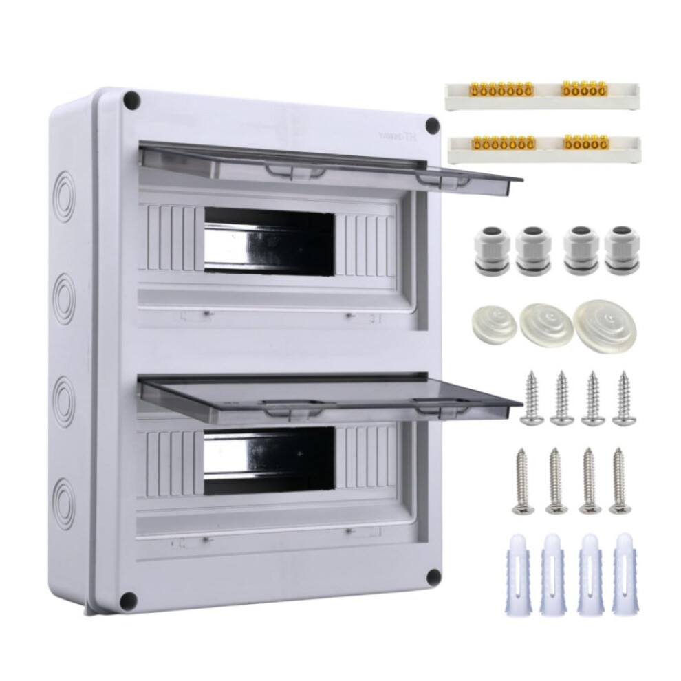 Waterproof Distribution Protection Box, Durable Construction & Transparent Cover Ip65 For Reliable Electrical Component Protection 9453559635727