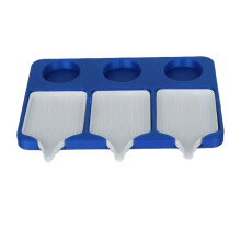 Plastic Rhinestones Organizers for Art Projects-Circular blue