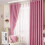 Bedroom Curtains With Noise Reductions Function-100 250 cm Pink 5
